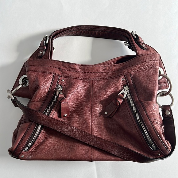 Brown B Makowsky leather purse. Excellent condition. - Picture 1 of 6